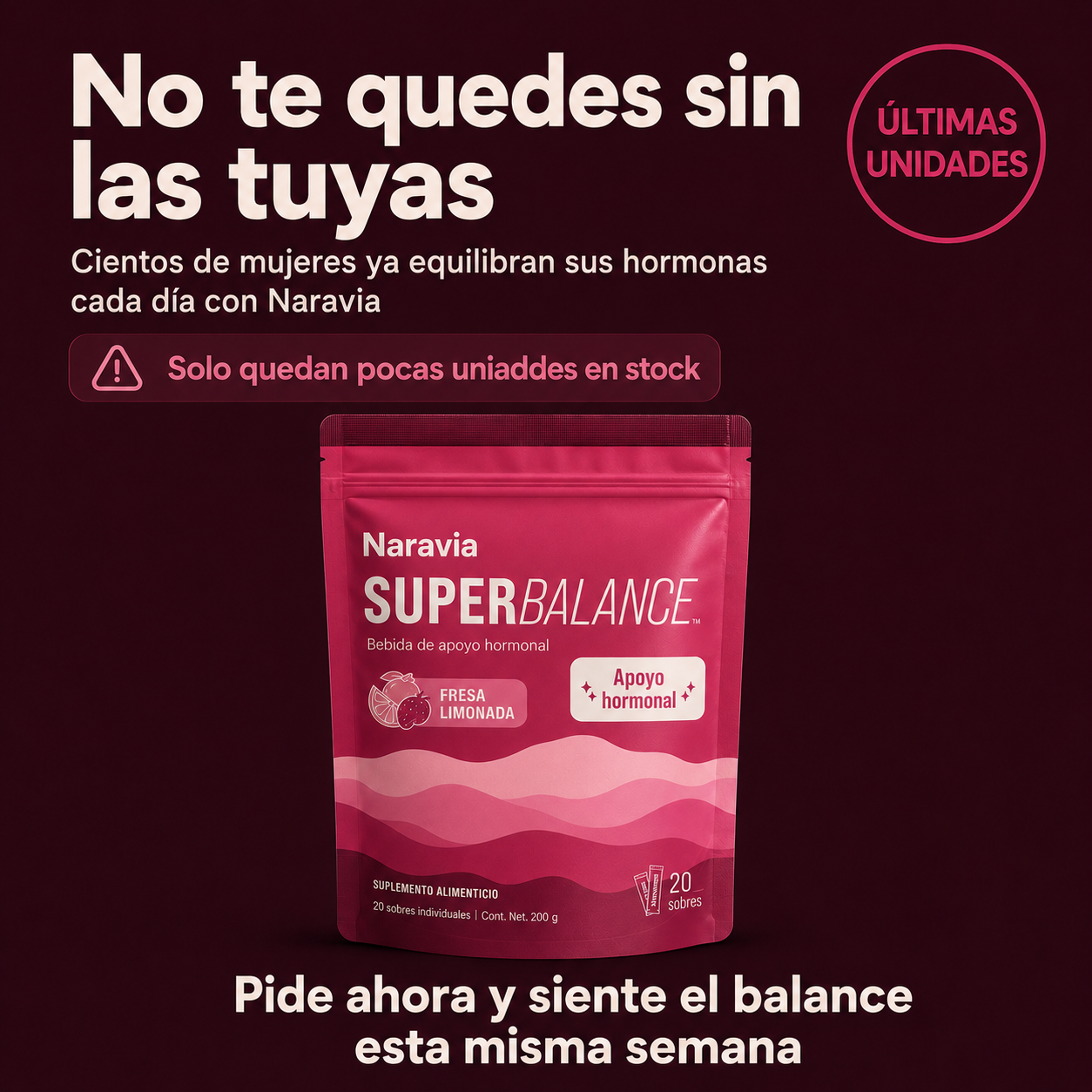 Fórmula Natural de Equilibrio Hormonal