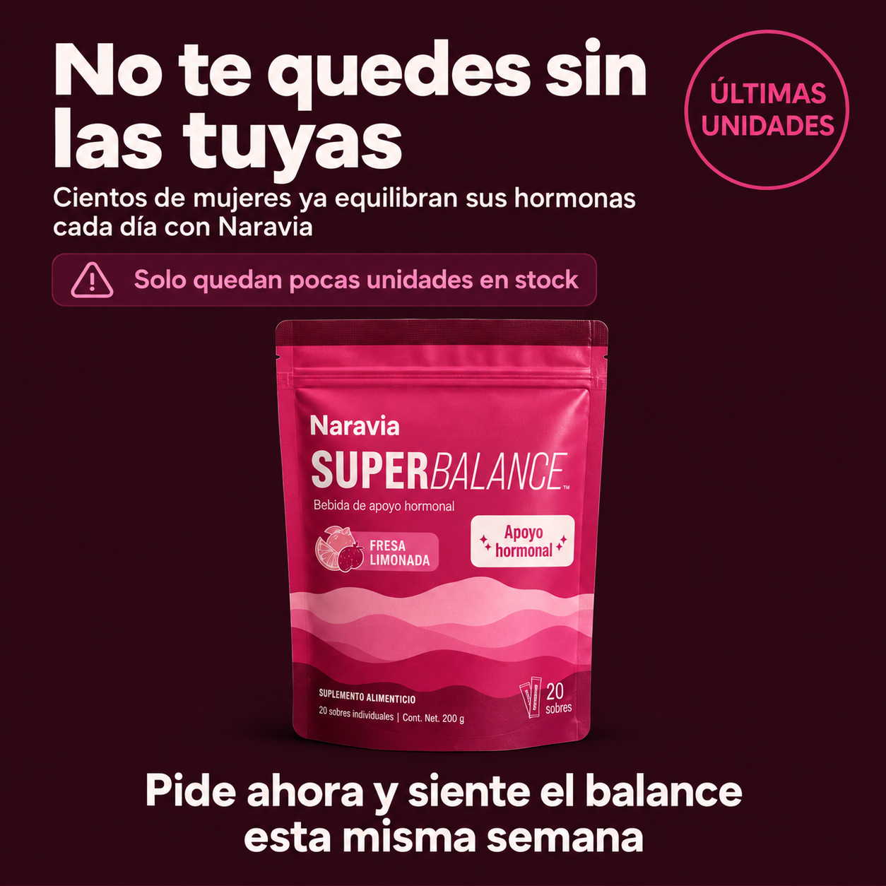Fórmula Natural de Equilibrio Hormonal